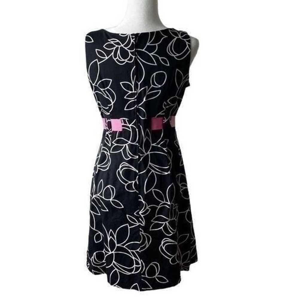 Madison Leigh Sleeveless Dress Barbiecore Black W… - image 2