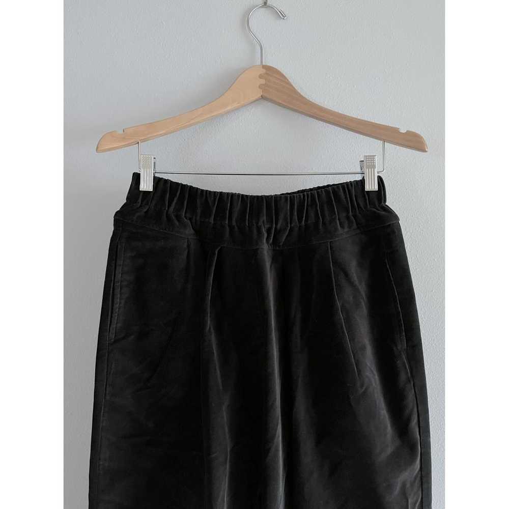 Black Crane Straight pants - image 3