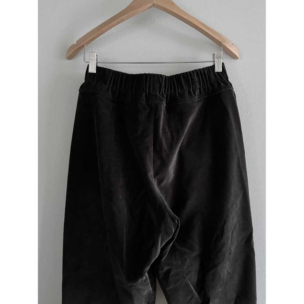 Black Crane Straight pants - image 5