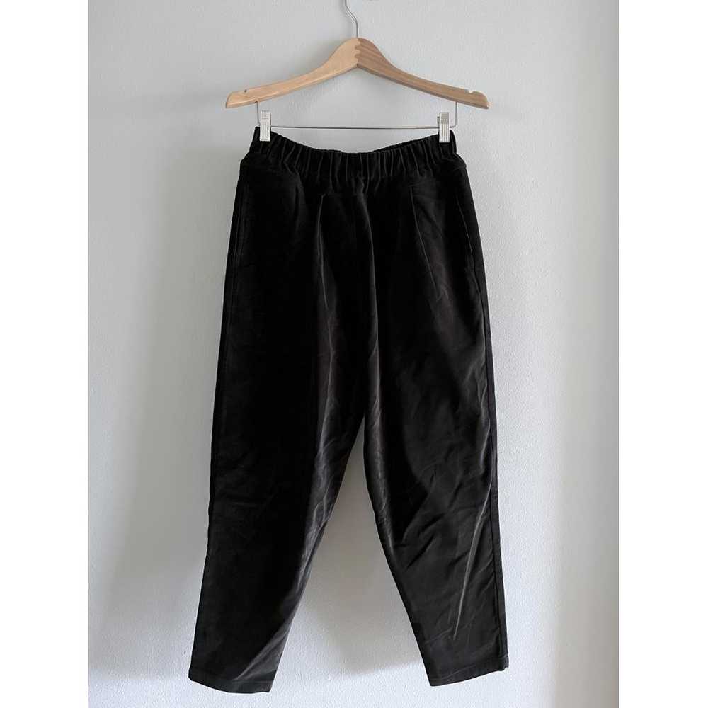 Black Crane Straight pants - image 8