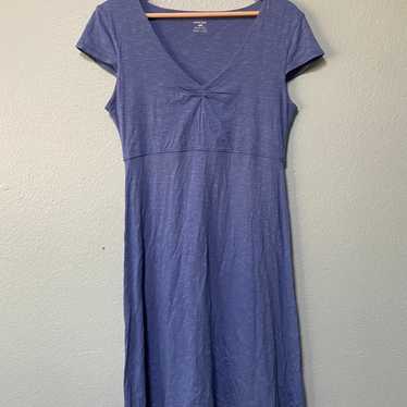 Horny Toad Women's Blue Short Sleeve Dress Size Me