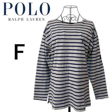 Polo Ralph Lauren striped cut-and-sew top, simple… - image 1