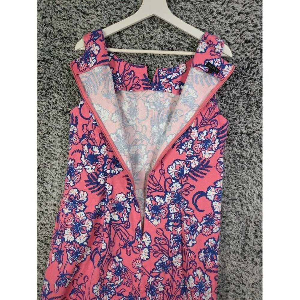 TALBOTS Floral Sleeveless Dress Women SZ 12 Shift… - image 9