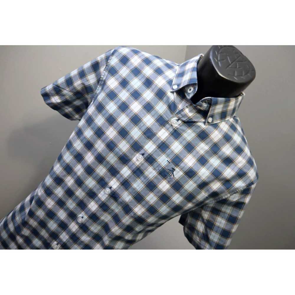 Vintage Classic Fit Plaid Button Up Dress Shirt f… - image 4