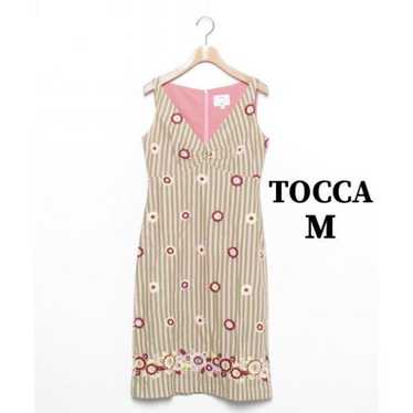 Beautiful TOCCA floral sleeveless dress, pink, S00