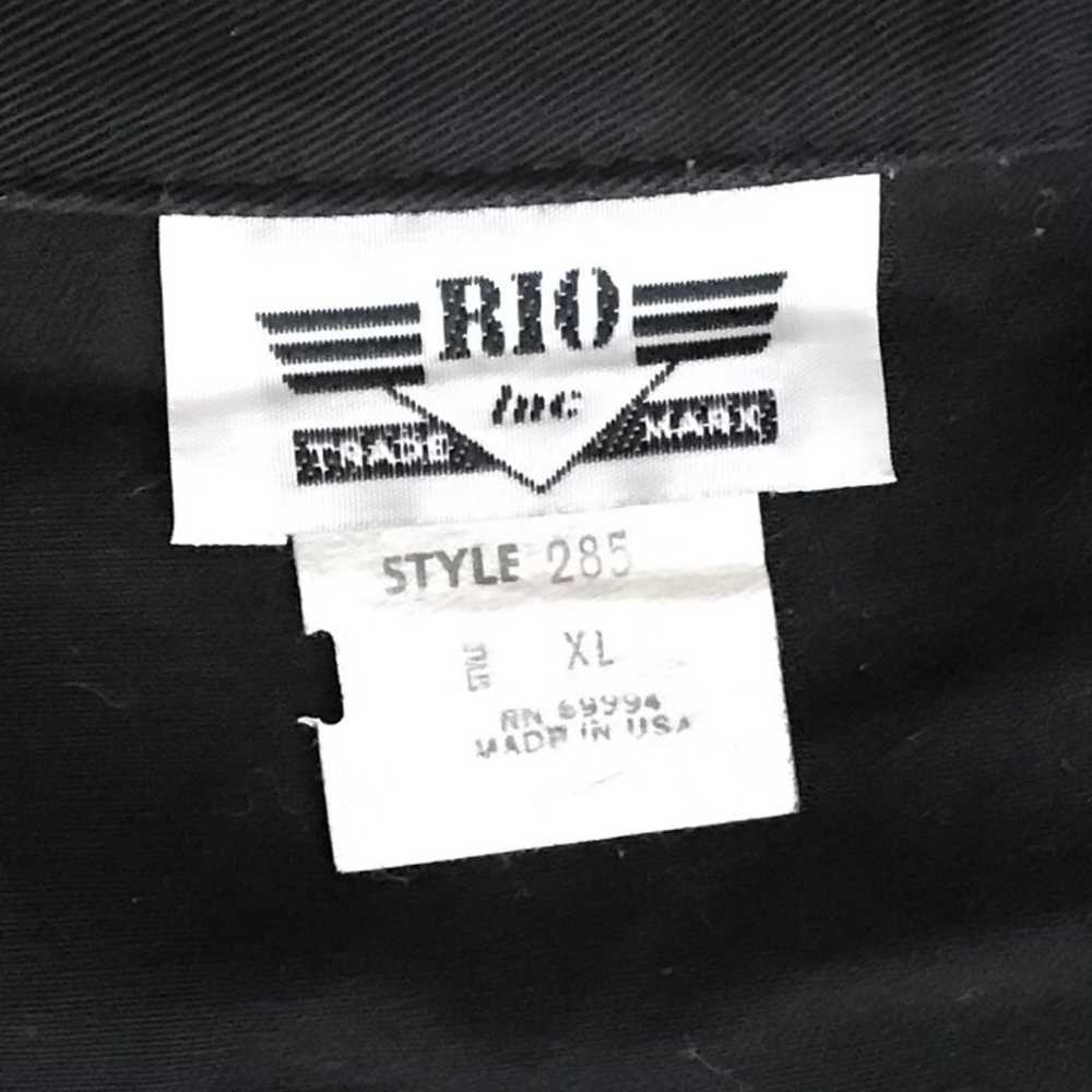 Vintage 80s 90s Y2K Black Women's' Jumpsuit with … - image 6