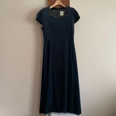 【Sybilla】Velvet Long Dress Blue - image 1