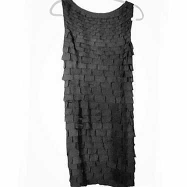 LBD ALFANI Black “Flapper” Cocktail Dress  12 - image 1