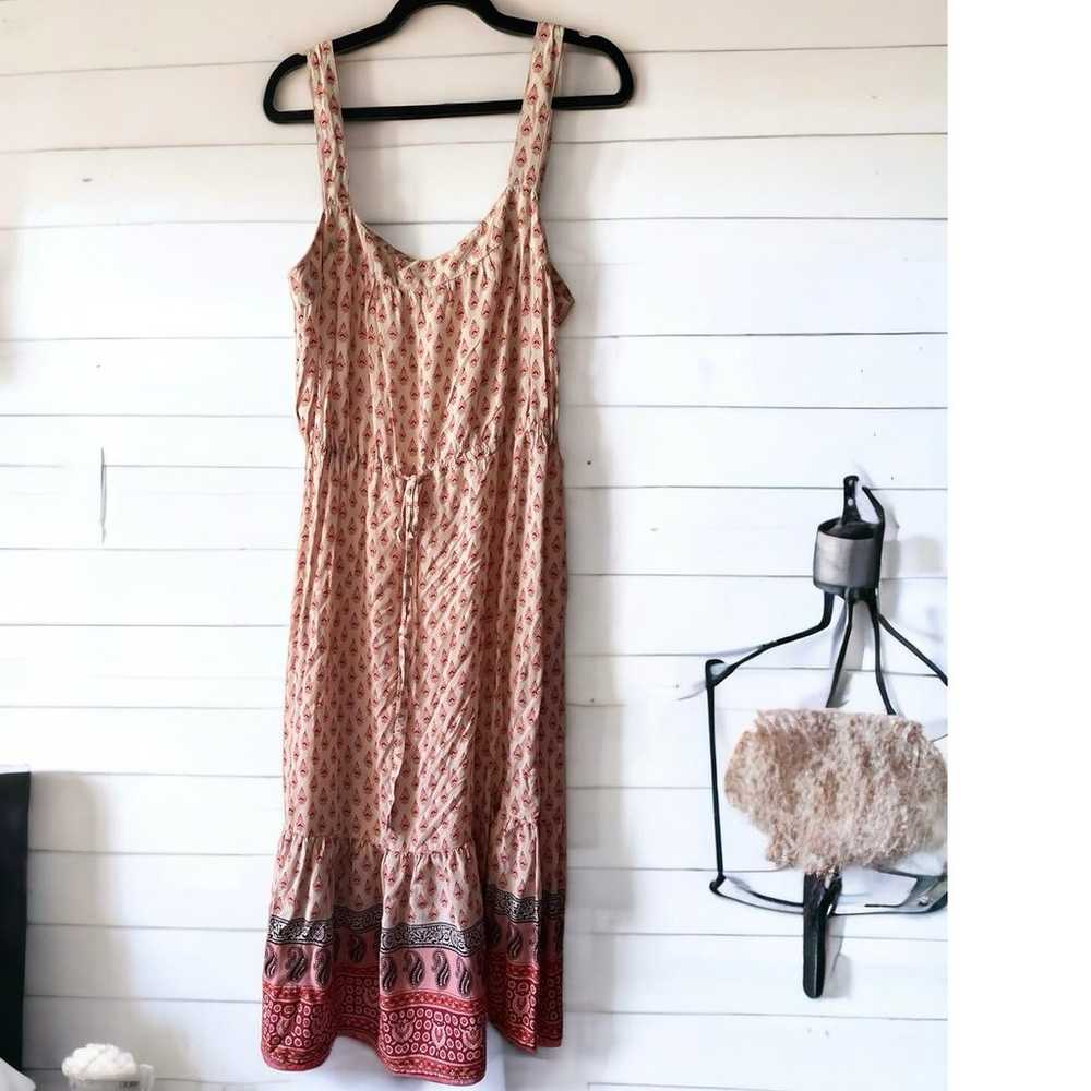 BeachLunchLounge sundress 100% viscose boho size … - image 1