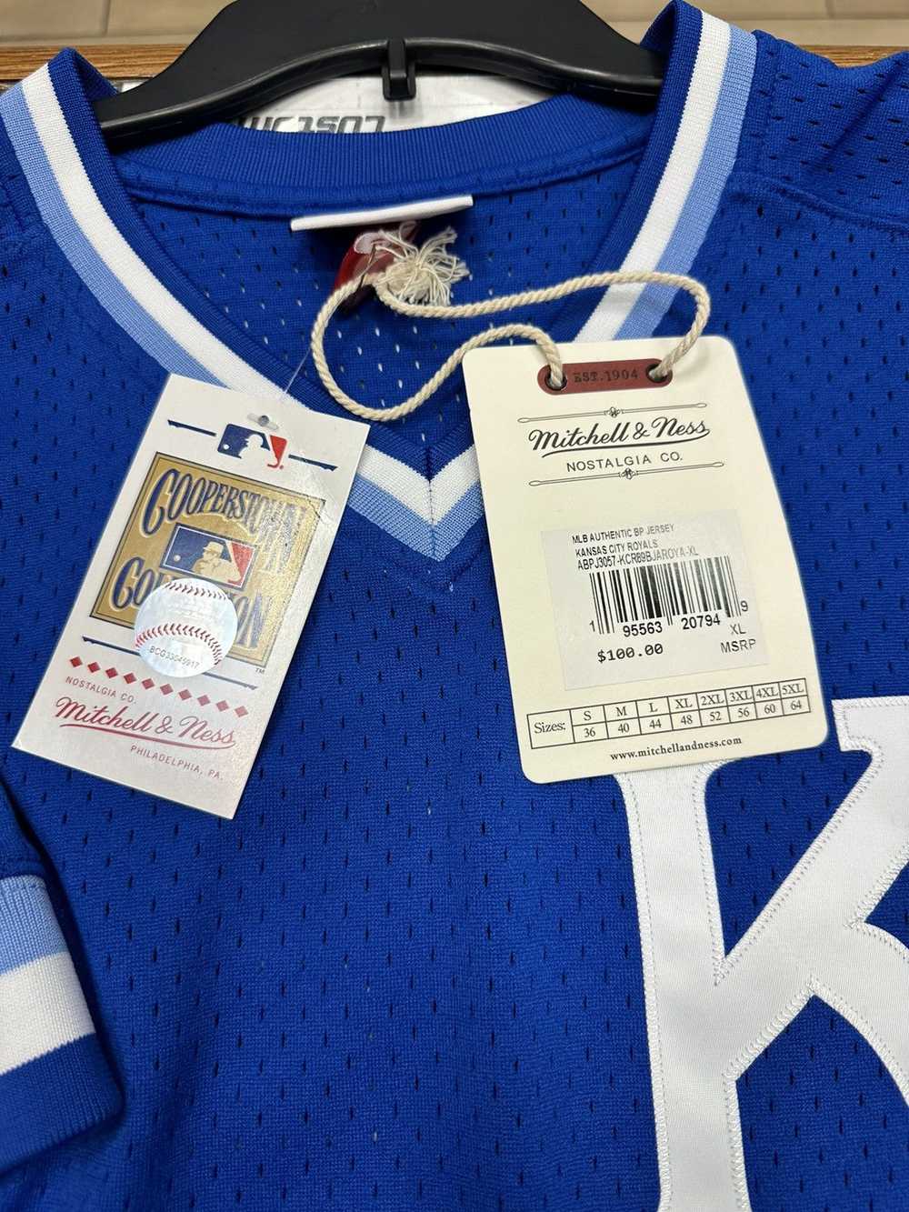 Mitchell & Ness MLB Authentic Batting Practice KC… - image 5