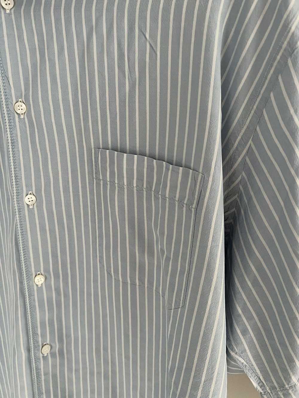 Luxury × Zilli 🏝️ Zilli Silk Striped Shirt - image 3