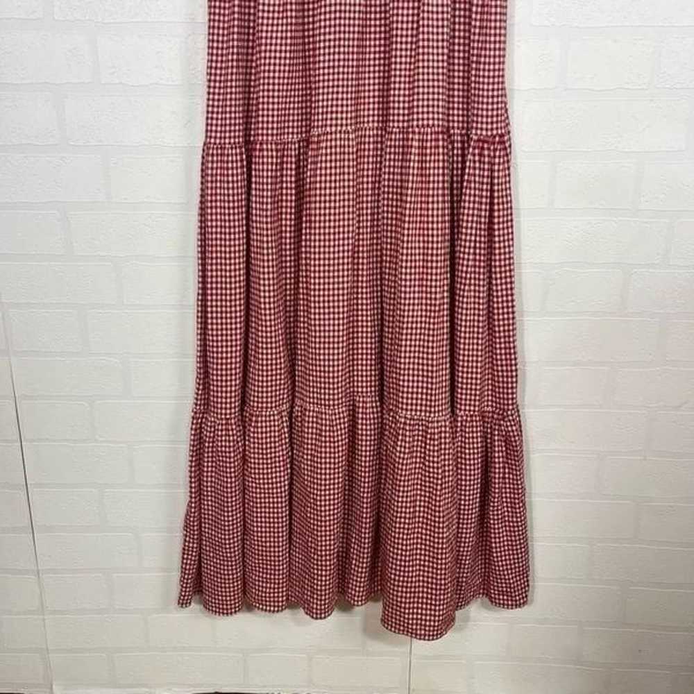 Max Studio Womens Maxi Dress Size XL Red Gingham … - image 11