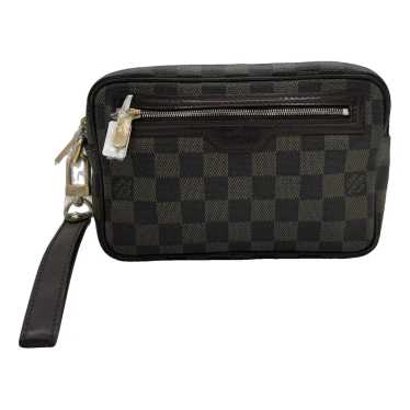 Louis Vuitton Marly Dragonne leather clutch bag