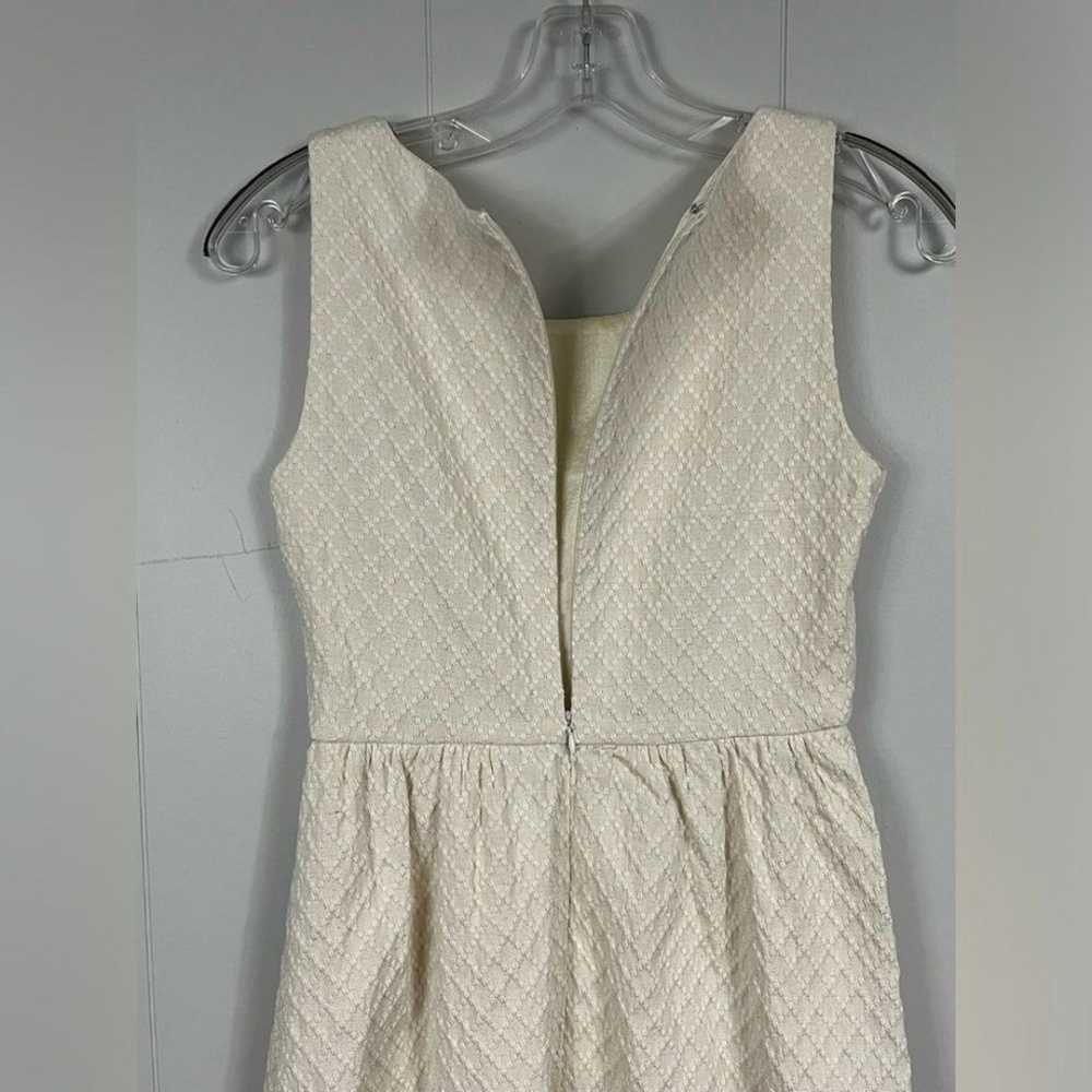 Francesca’s Cream Beaded Sleeveless Cocktail Tea … - image 4