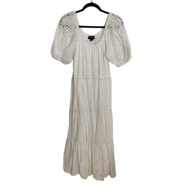 Karen Kane White eyelet dress size medium