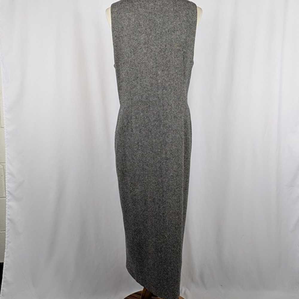 Talbots Vintage Maxi Dress Jumper 100% Wool Sleev… - image 3