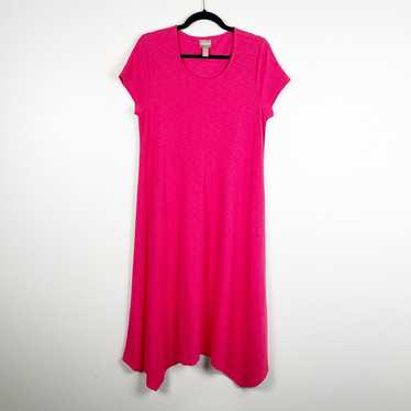 Chicos Short Sleeve Tee Shirt Dress