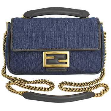 FENDI FENDI Chain Shoulder Bag Baguette Chain Mid… - image 1