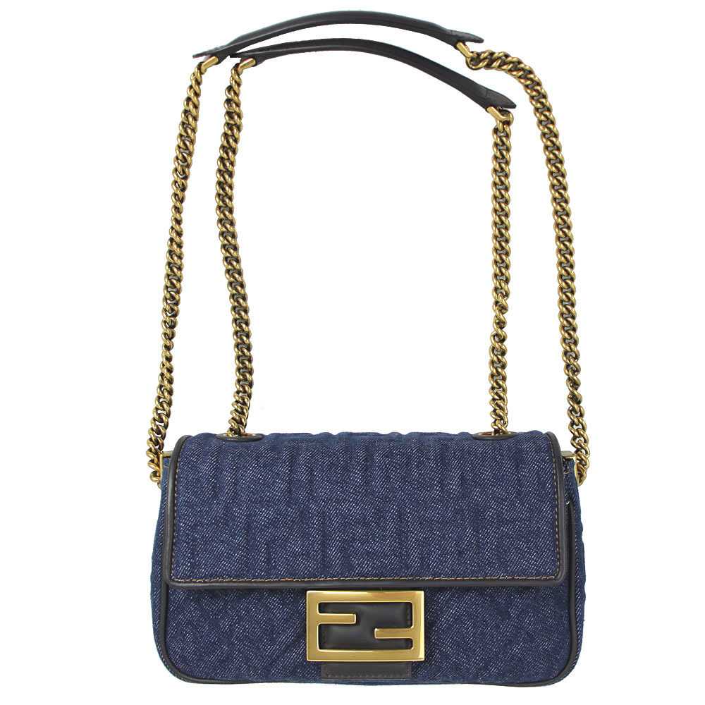 FENDI FENDI Chain Shoulder Bag Baguette Chain Mid… - image 2