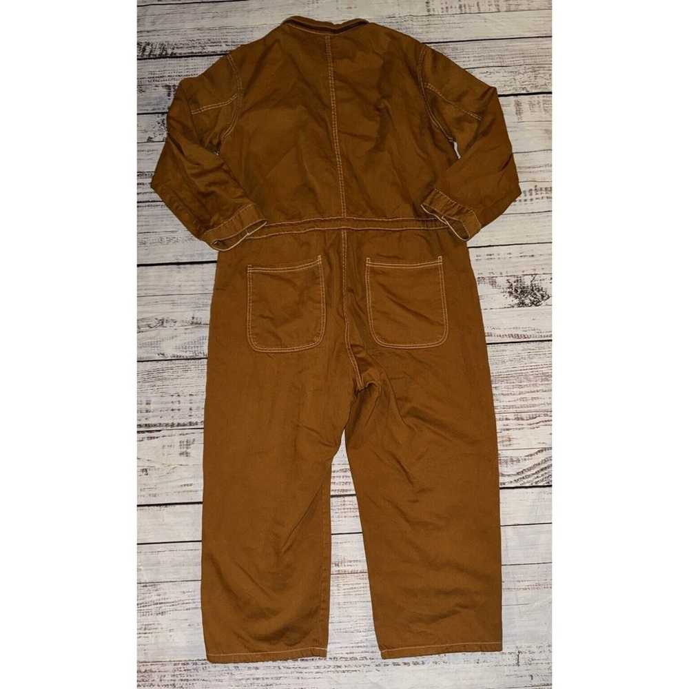 Abercrombie Utility Jumpsuit Sz XL Coveralls Hone… - image 5