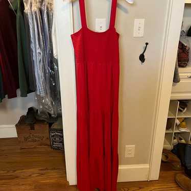 Ann Taylor LOFT tiered maxi dresses