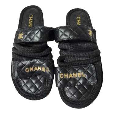 Chanel Dad Sandals leather sandal