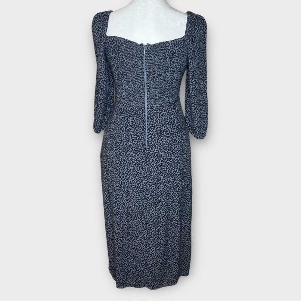 Abercrombie & Fitch Midi Dress Size S Animal Prin… - image 4