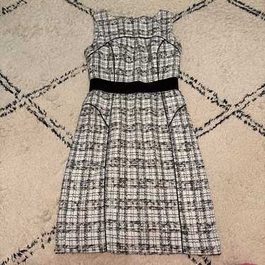 Checkered sleeveless dress - image 1