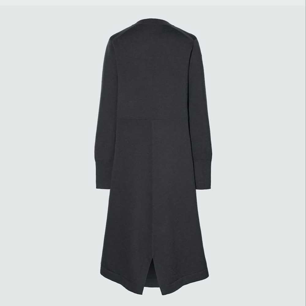 Uniqlo +J Extra Fine Merino Blend Long Dress Gray - image 4