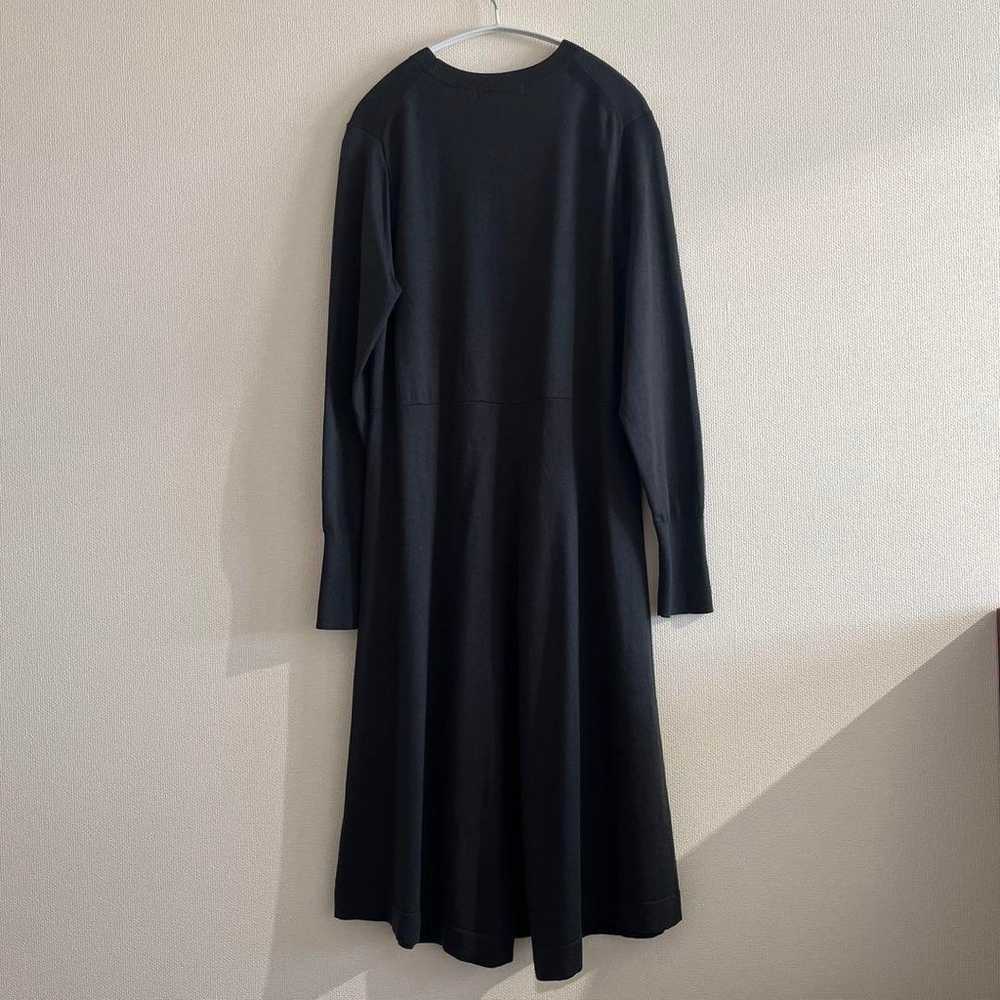 Uniqlo +J Extra Fine Merino Blend Long Dress Gray - image 6