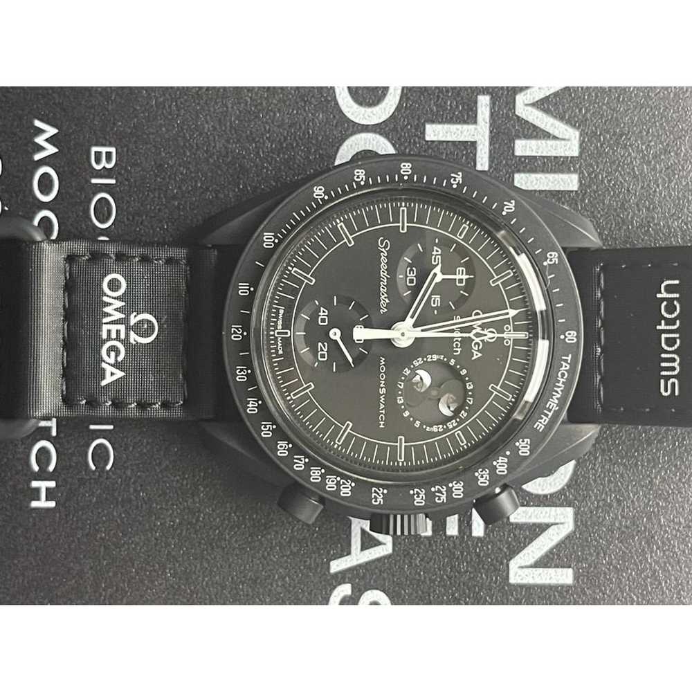 Omega X Swatch Ceramic watch - image 7