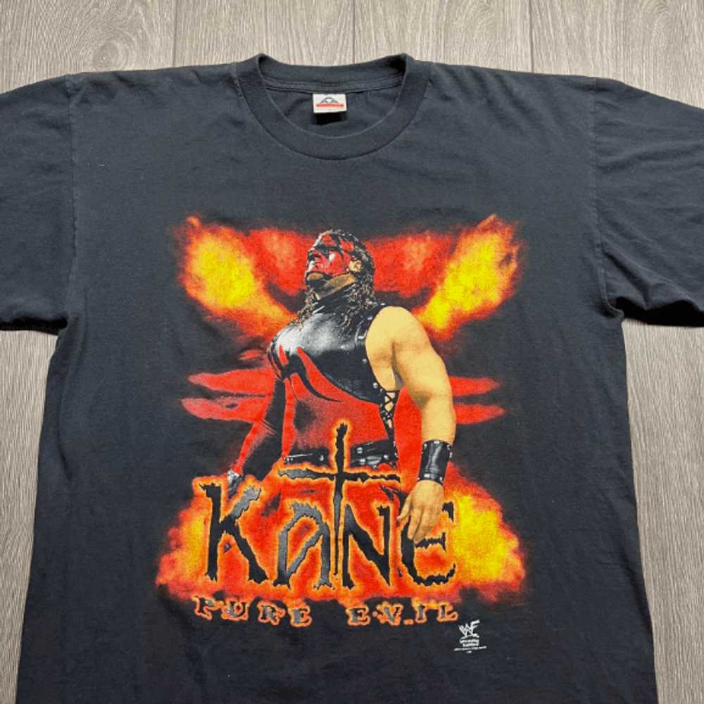 Rare × Vintage × Wwf Vintage WWF Kane Shirt XL Ki… - image 2