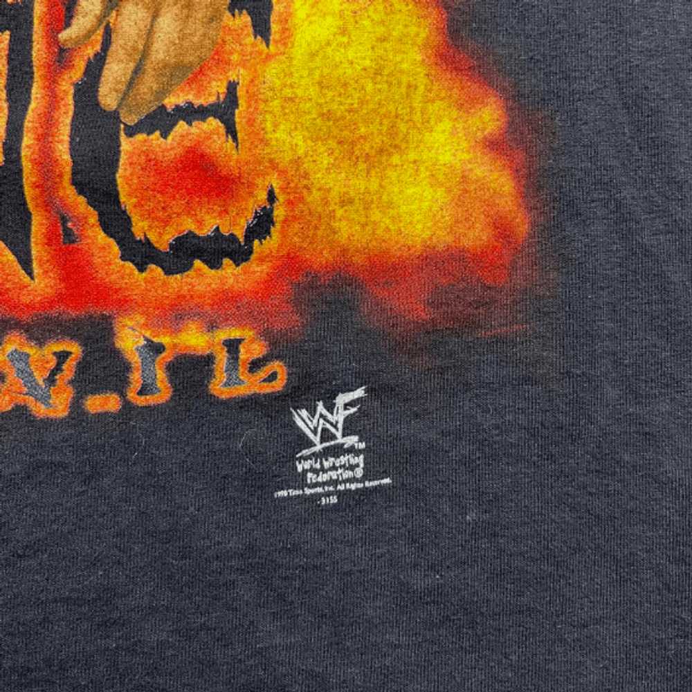 Rare × Vintage × Wwf Vintage WWF Kane Shirt XL Ki… - image 4