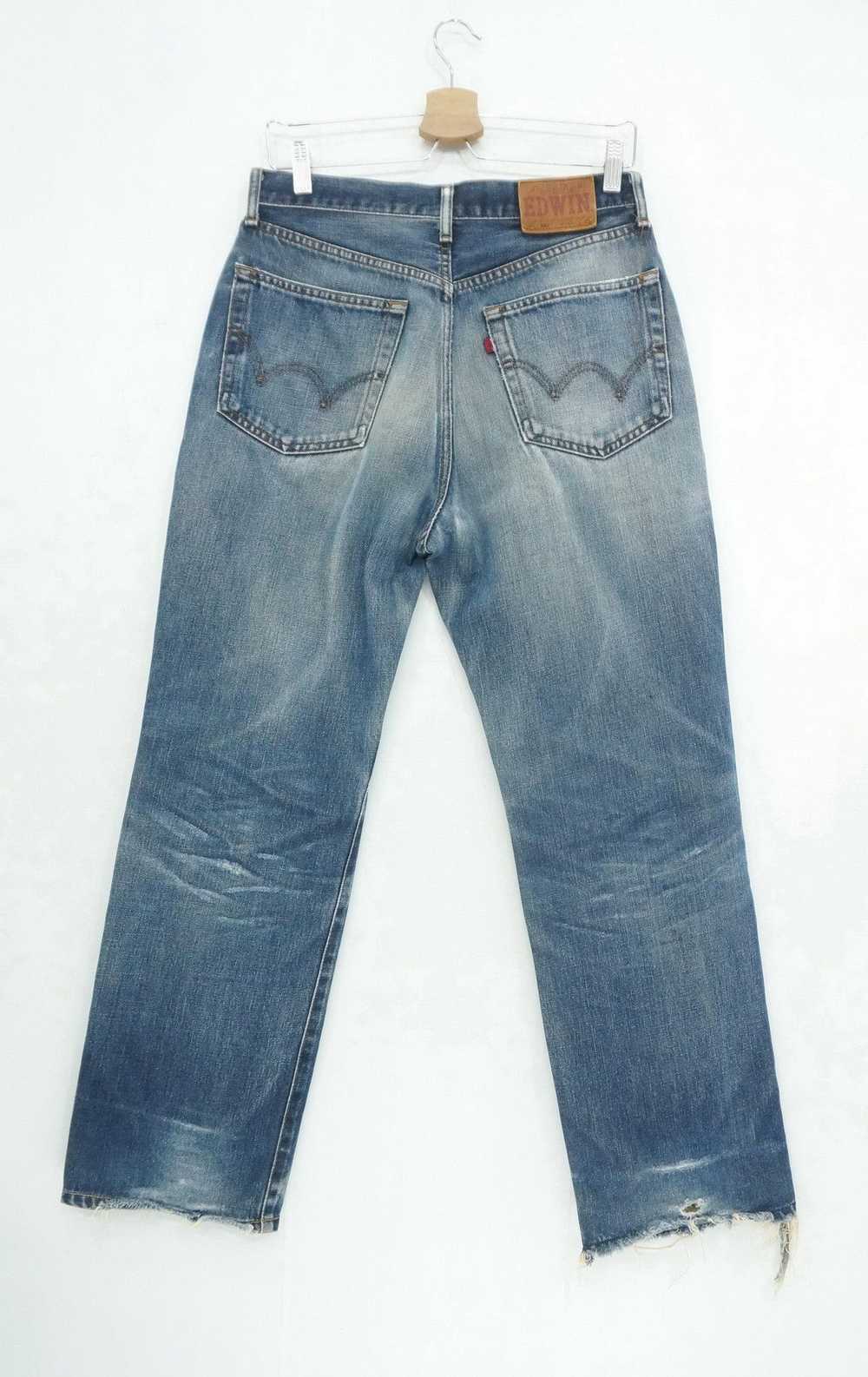 Distressed Denim × Edwin × Vintage Dope EDWIN 503… - image 3