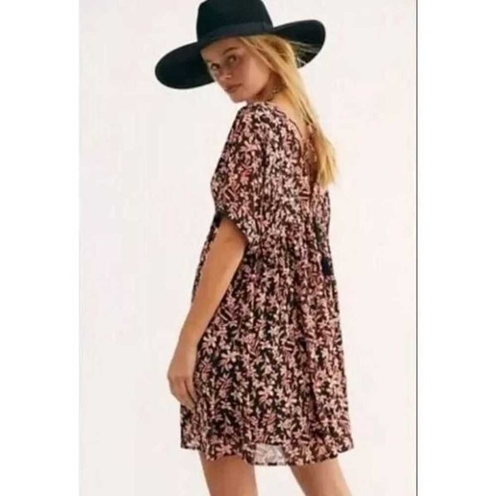 Free People Sun Up Floral Shift Lined Mini Dress … - image 4