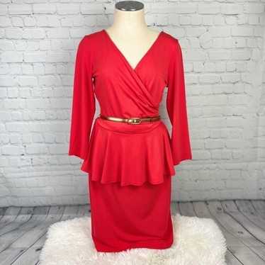 Boston Proper Peplum Style Dress