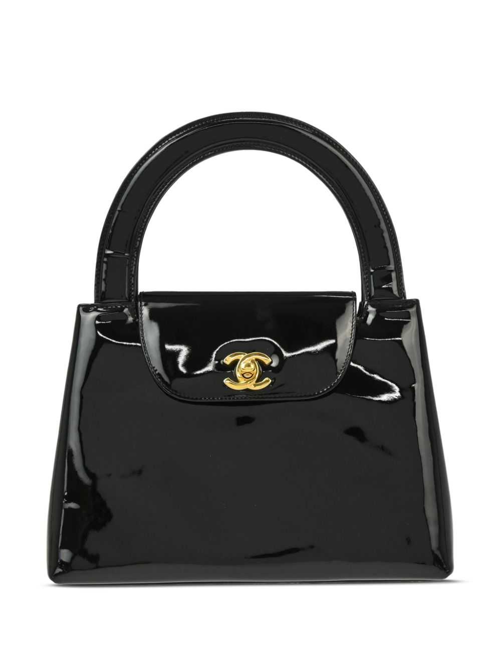 CHANEL Pre-Owned 1998 leather handbag - Black - image 1