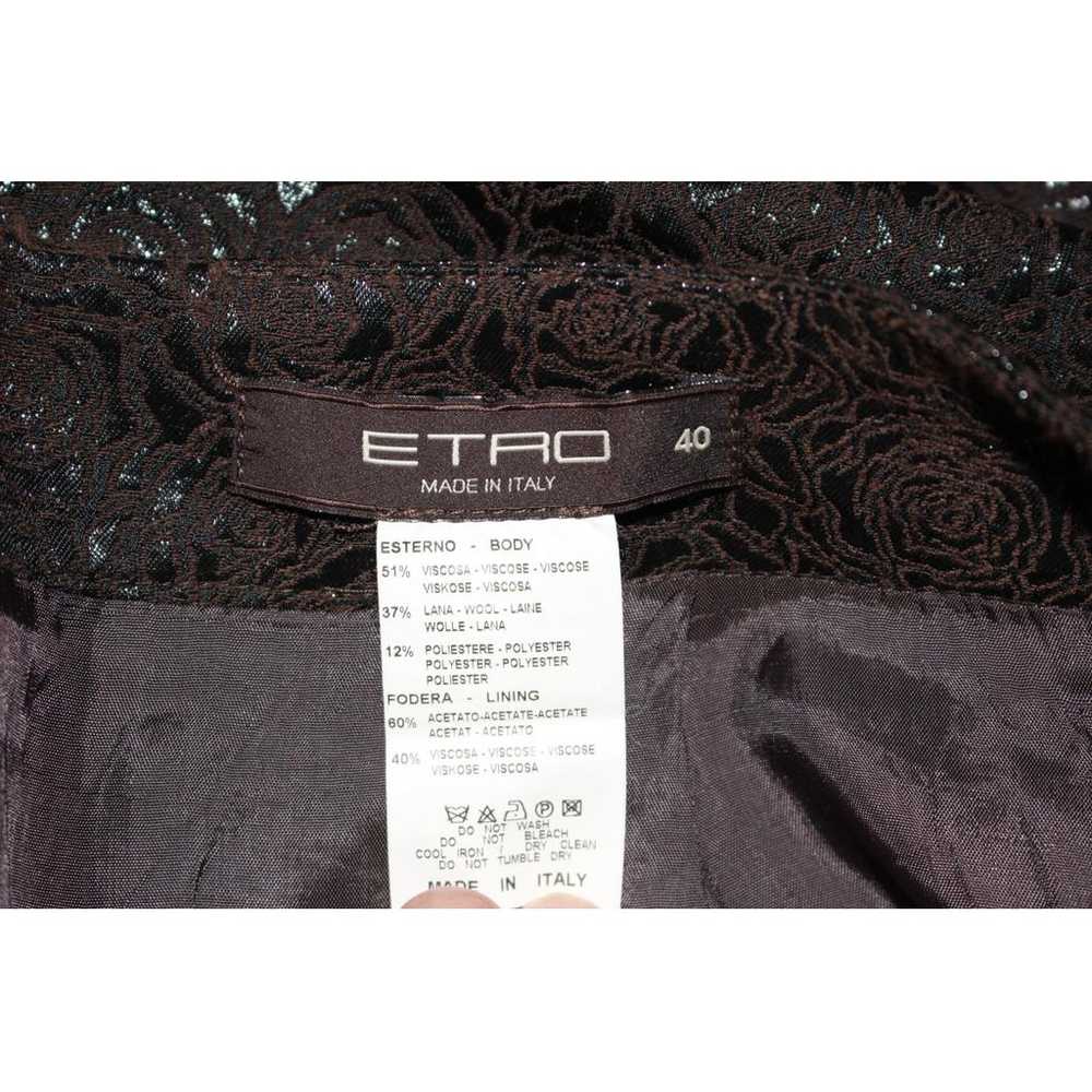 Etro Wool mid-length skirt - image 2