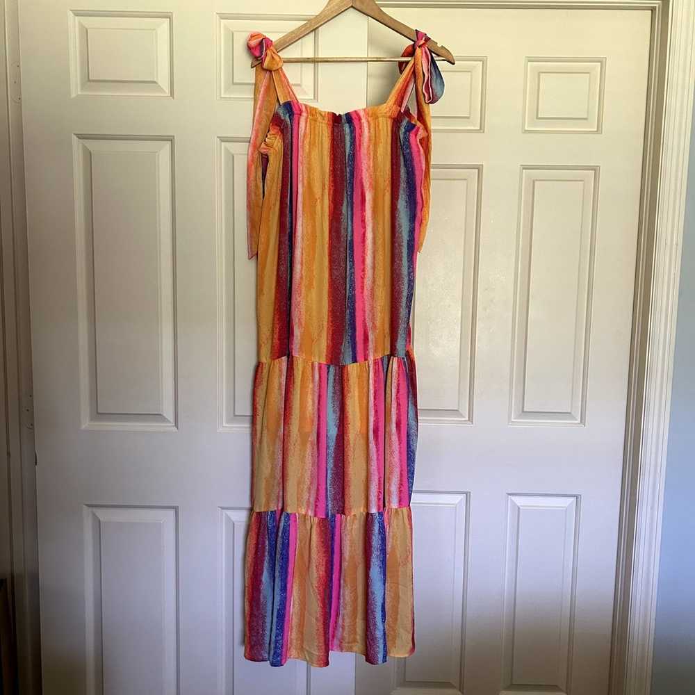 Emily Wonder Women´s Boho Rainbow Flowy Tie shoul… - image 12