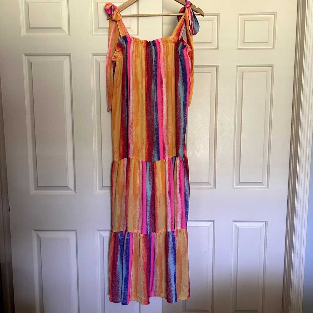 Emily Wonder Women´s Boho Rainbow Flowy Tie shoul… - image 2