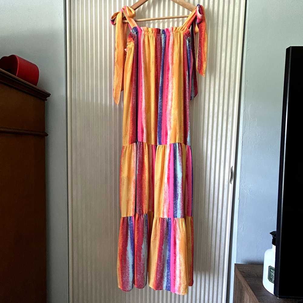 Emily Wonder Women´s Boho Rainbow Flowy Tie shoul… - image 6