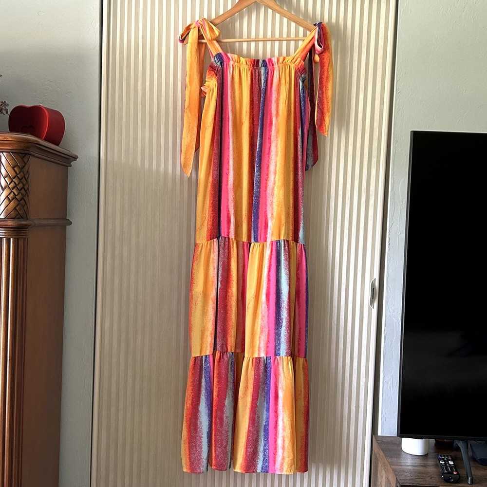 Emily Wonder Women´s Boho Rainbow Flowy Tie shoul… - image 9