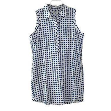 Vineyard Vines Sleeveless Popover Swing Dress Prep