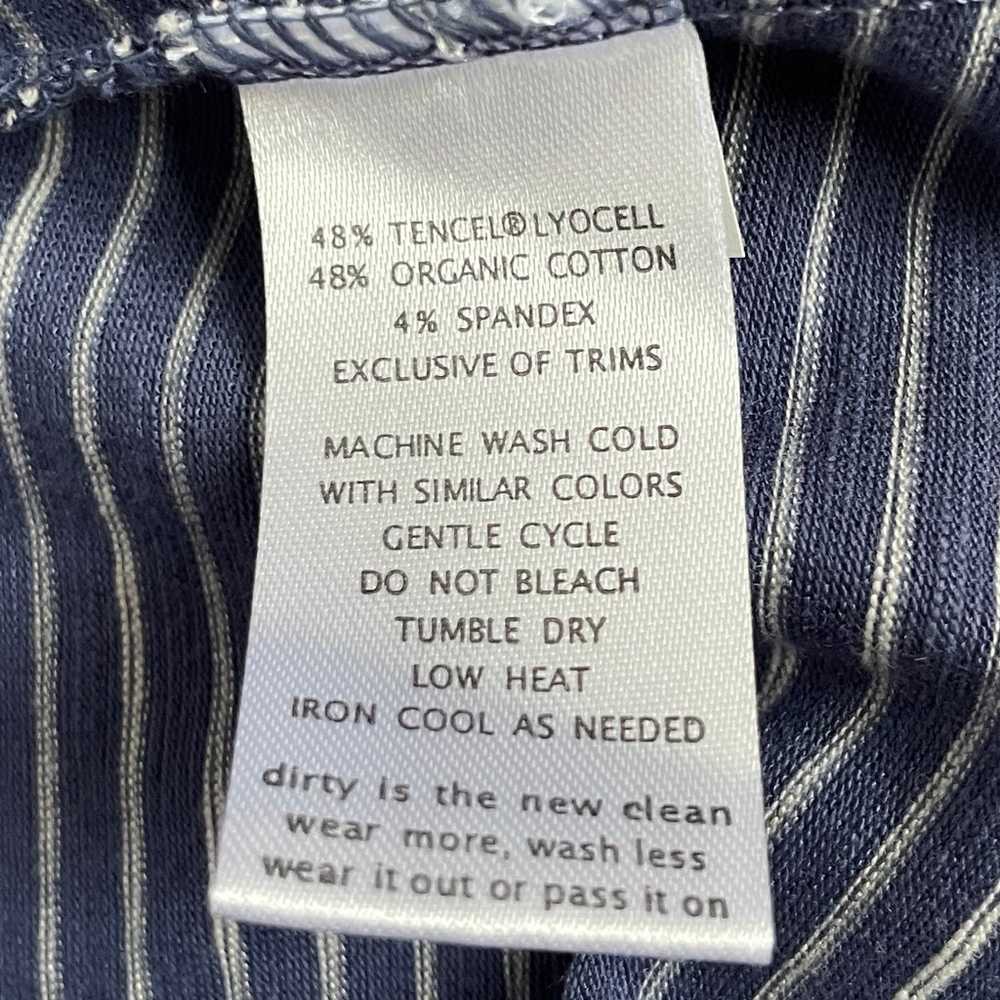 Toad&Co Rosemarie Dress Indigo Stripe Blue White … - image 5