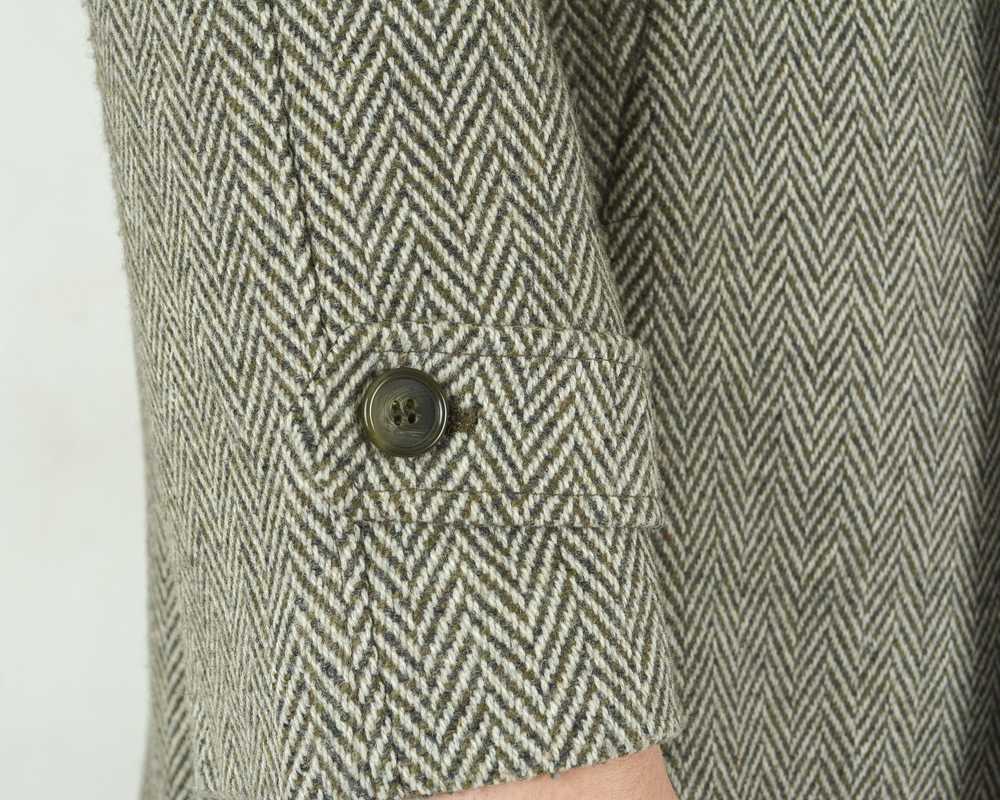 Tweed × Vintage × Winter Session L Virgin Wool Tr… - image 5