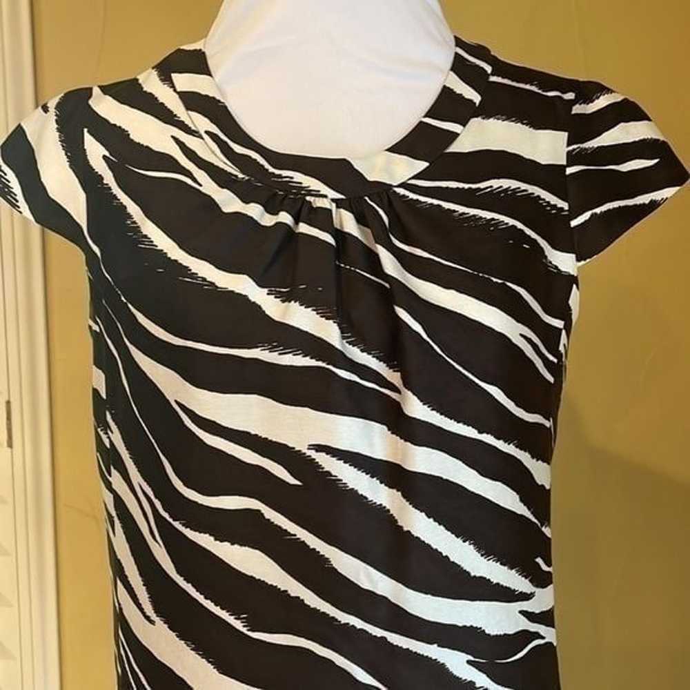 Kate Spade Dorothy Zebra Print Brown And White Dr… - image 5