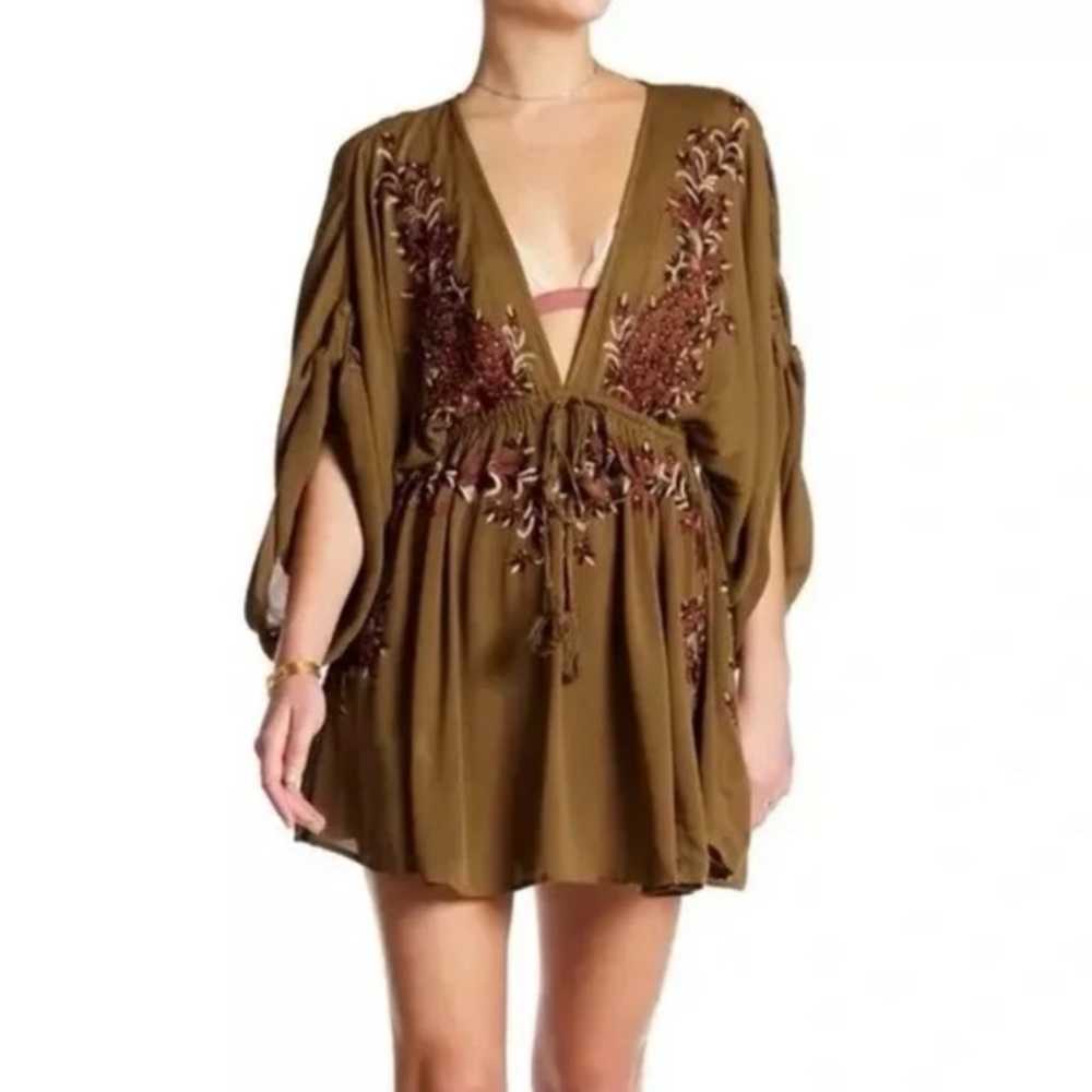 Free People Embroidered Dress - image 1