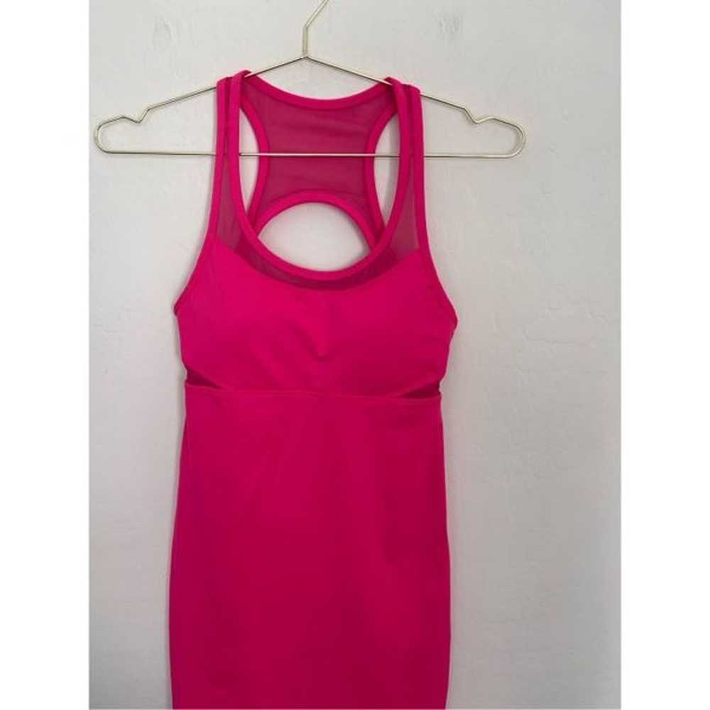 FABLETICS Hot Pink Bodycon Dress Size Small - image 2