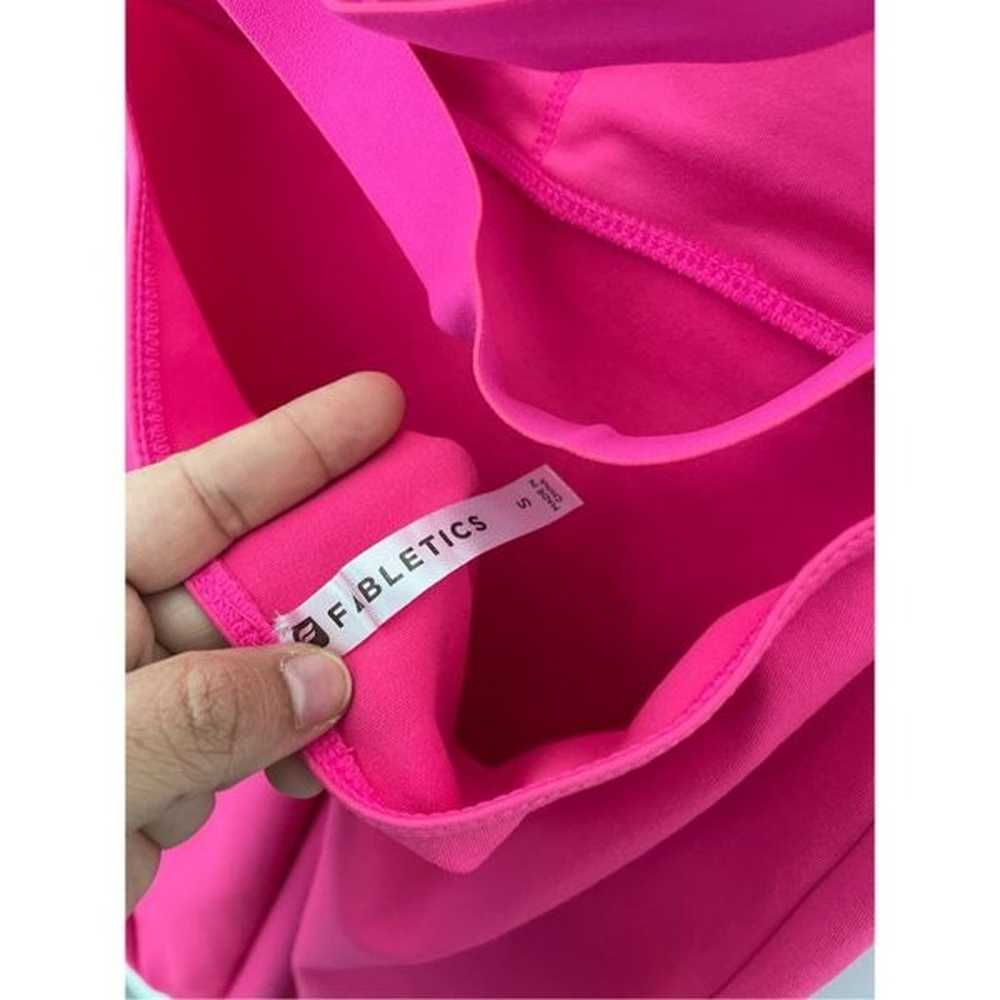 FABLETICS Hot Pink Bodycon Dress Size Small - image 3