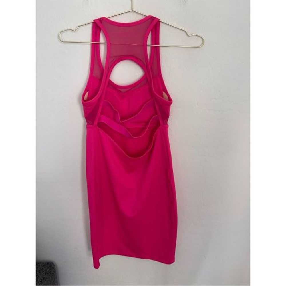 FABLETICS Hot Pink Bodycon Dress Size Small - image 4